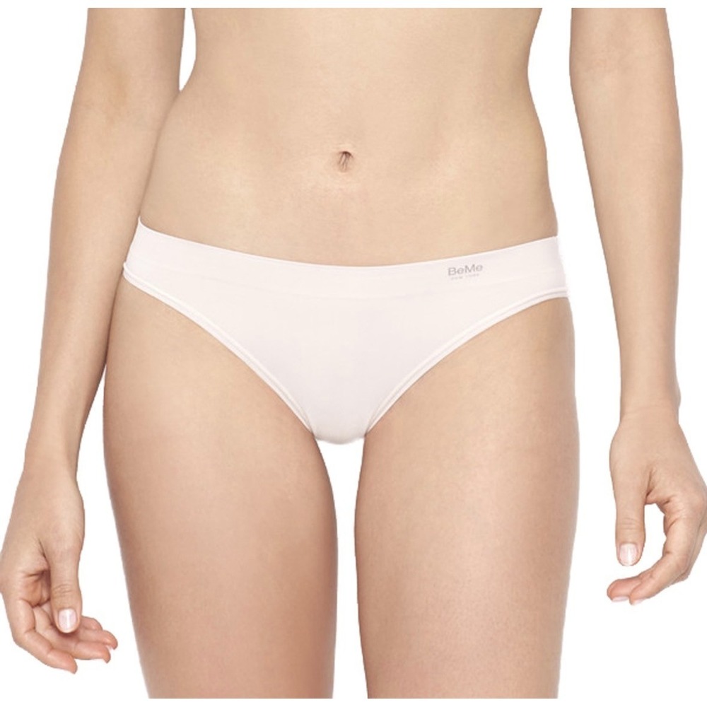 BeMe NYC Womens Essensuals Bikini‎ Panties Nude BMED05 NWT Lot of 2 NEW!